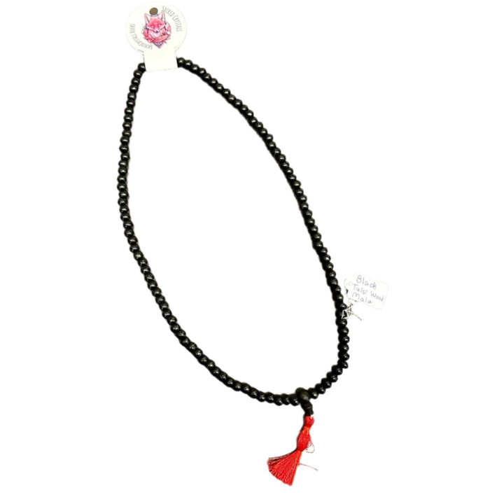 Black Tulsi Wood Mala