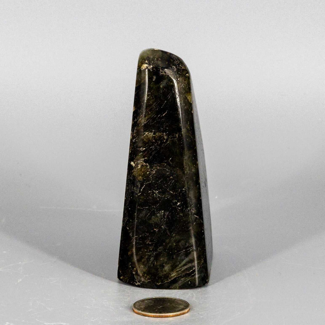 Labradorite Freeform Crystal: Flashy Shimmering Gemstone