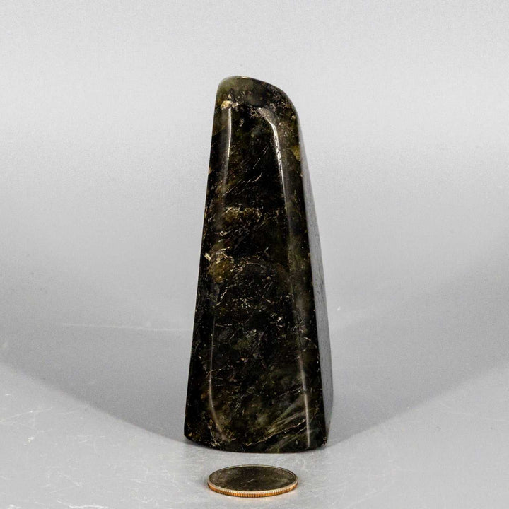 Labradorite Freeform Crystal: Flashy Shimmering Gemstone