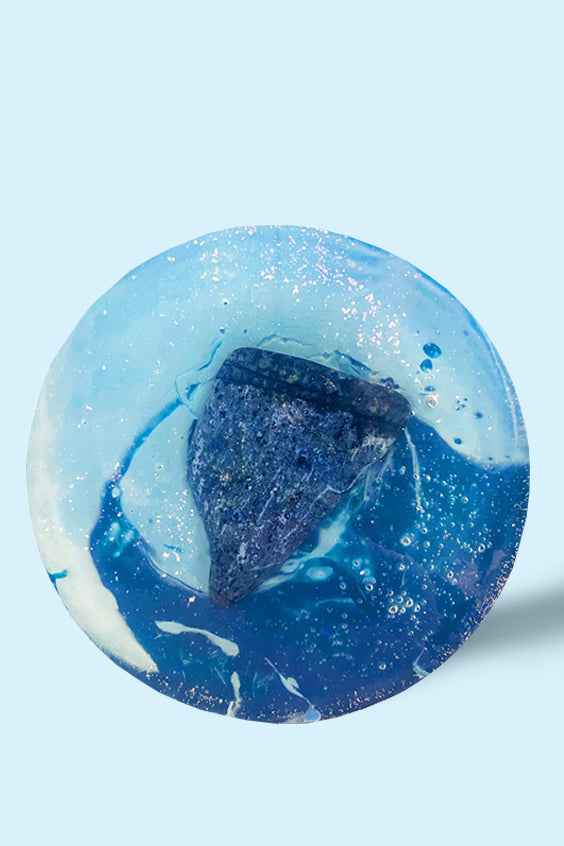 Midnight sky – Crystal-infused bar soap