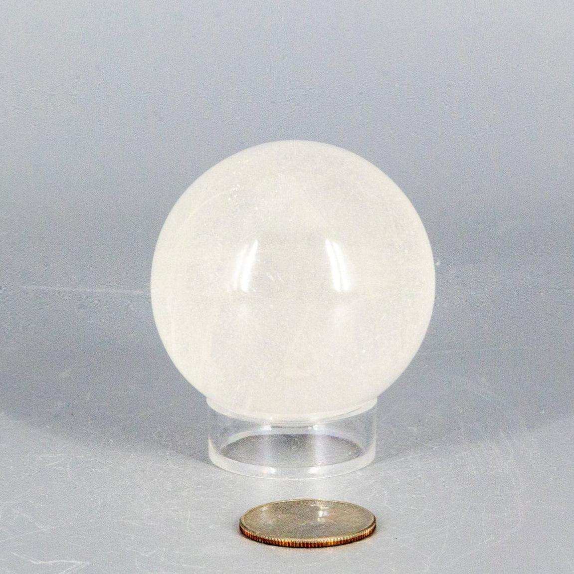 Natural Quartz Sphere &quot;The Master Healer&quot; 53-55MM