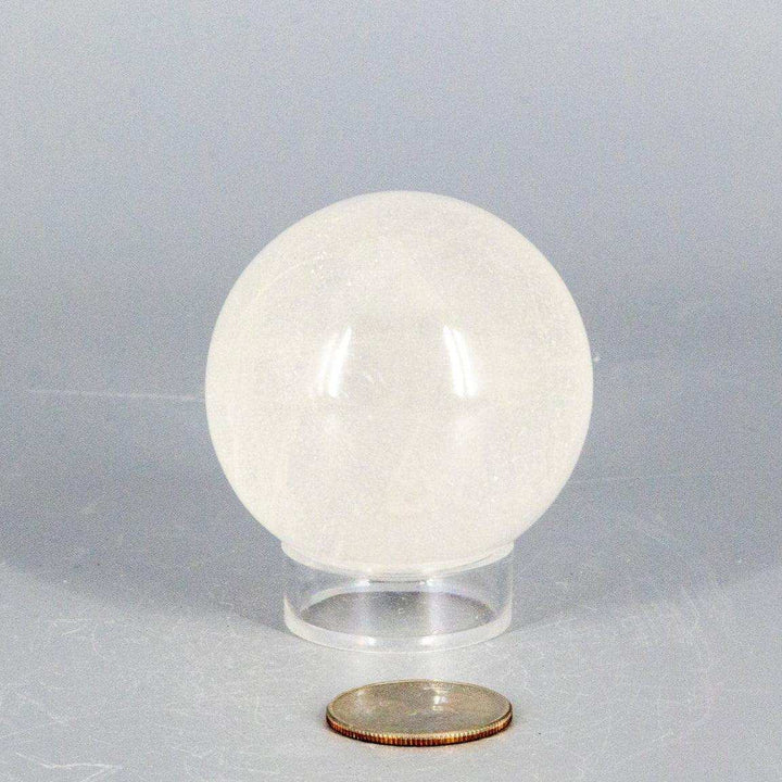 Natural Quartz Sphere "The Master Healer" 53-55MM