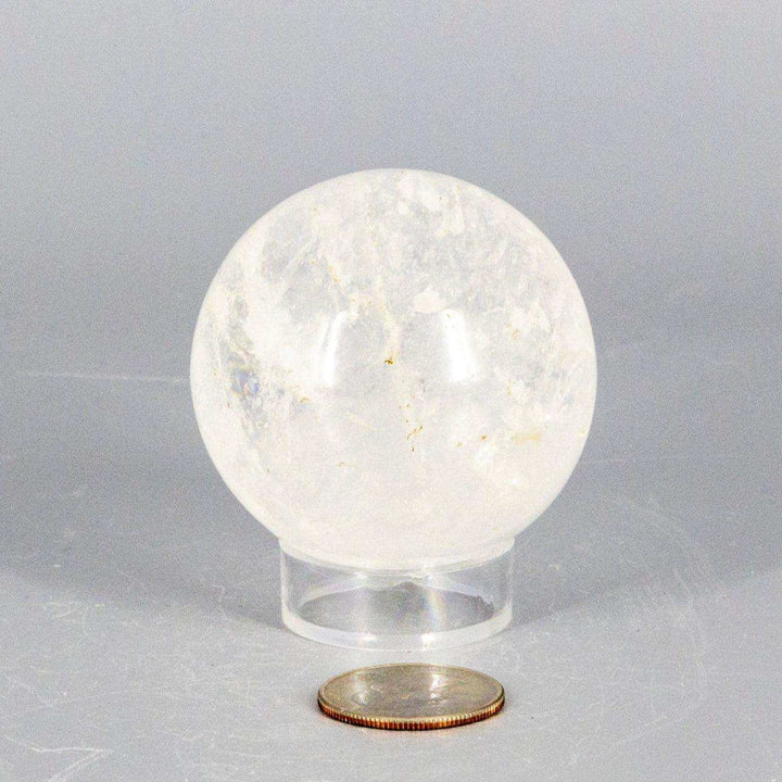 Natural Quartz Sphere "The Master Healer" 53-55MM
