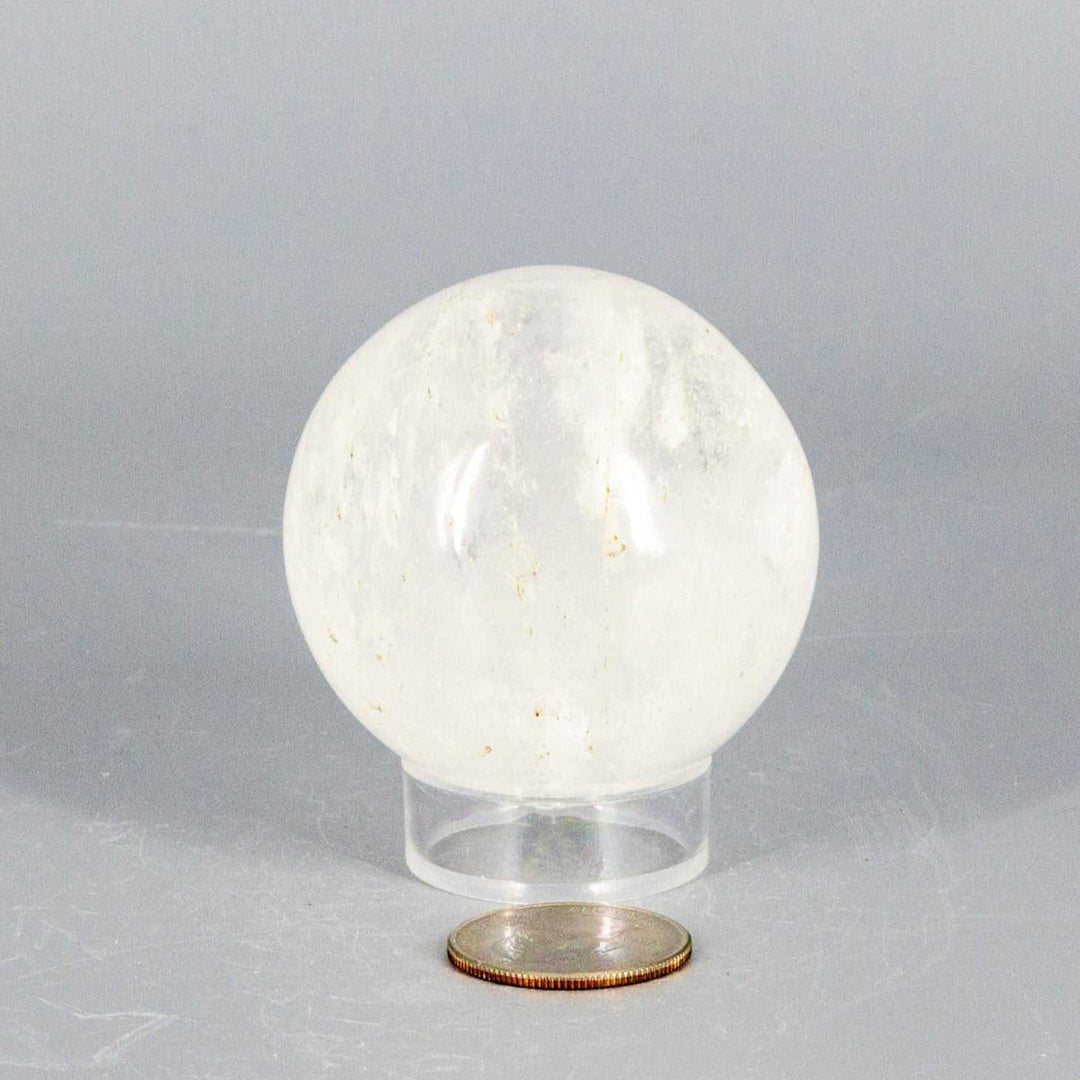 Natural Quartz Sphere "The Master Healer" 53-55MM