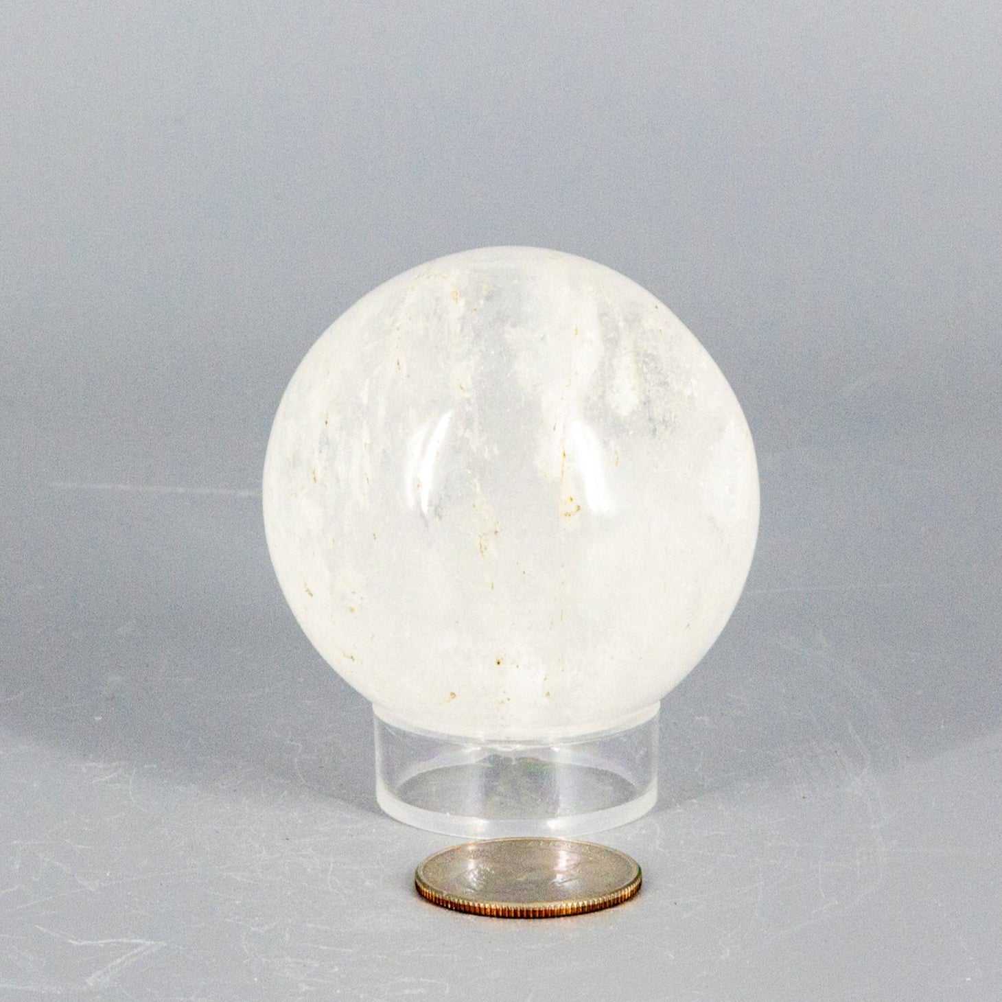 Natural Quartz Sphere &quot;The Master Healer&quot; 53-55MM
