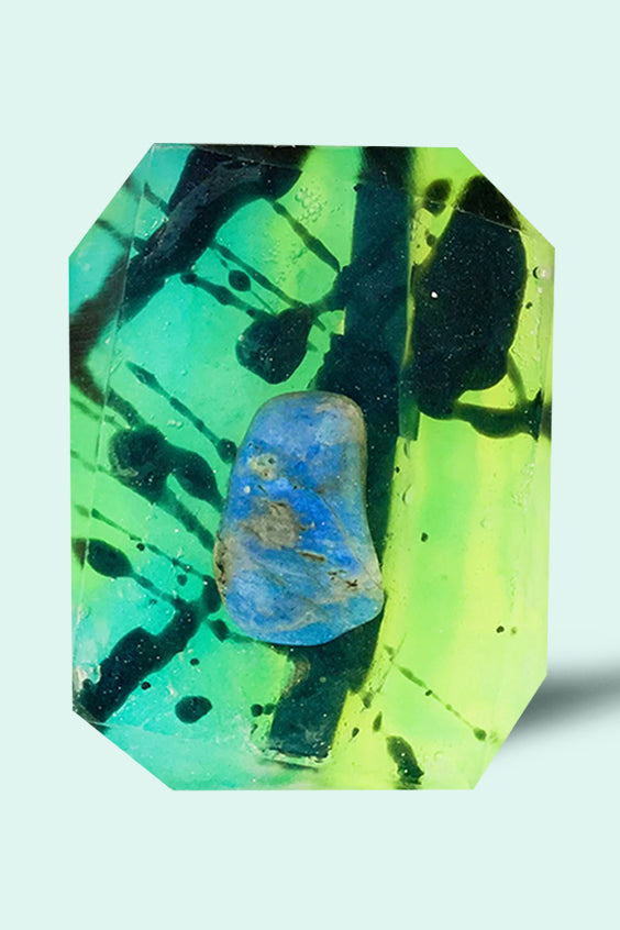 Evening aurora – Crystal-infused bar soap