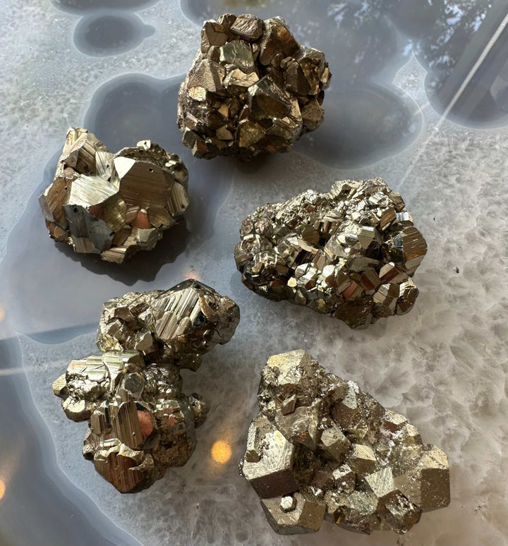 Cubic Pyrite Cluster (C Grade) Peru