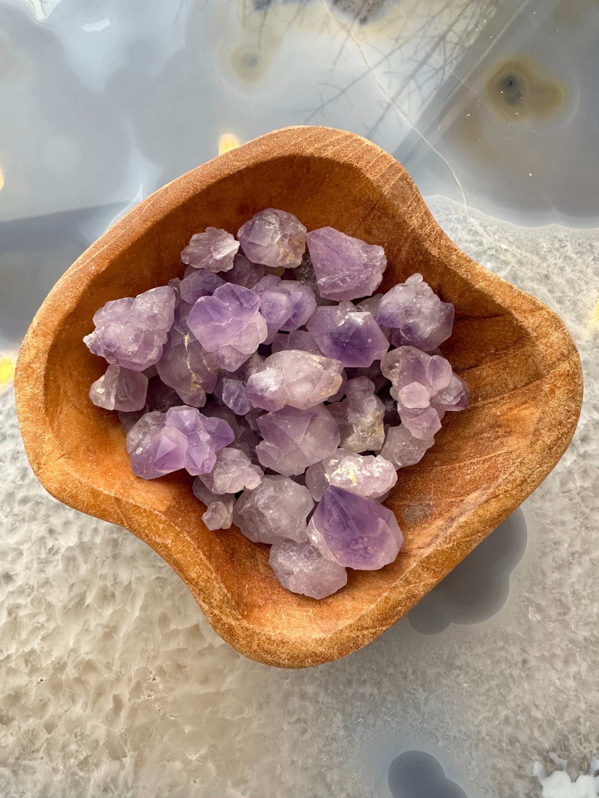 Micro Amethyst Clusters