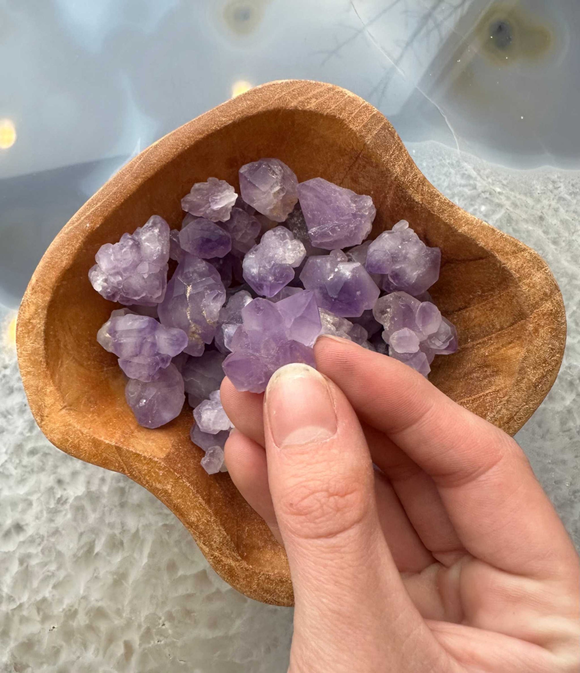 Micro Amethyst Clusters