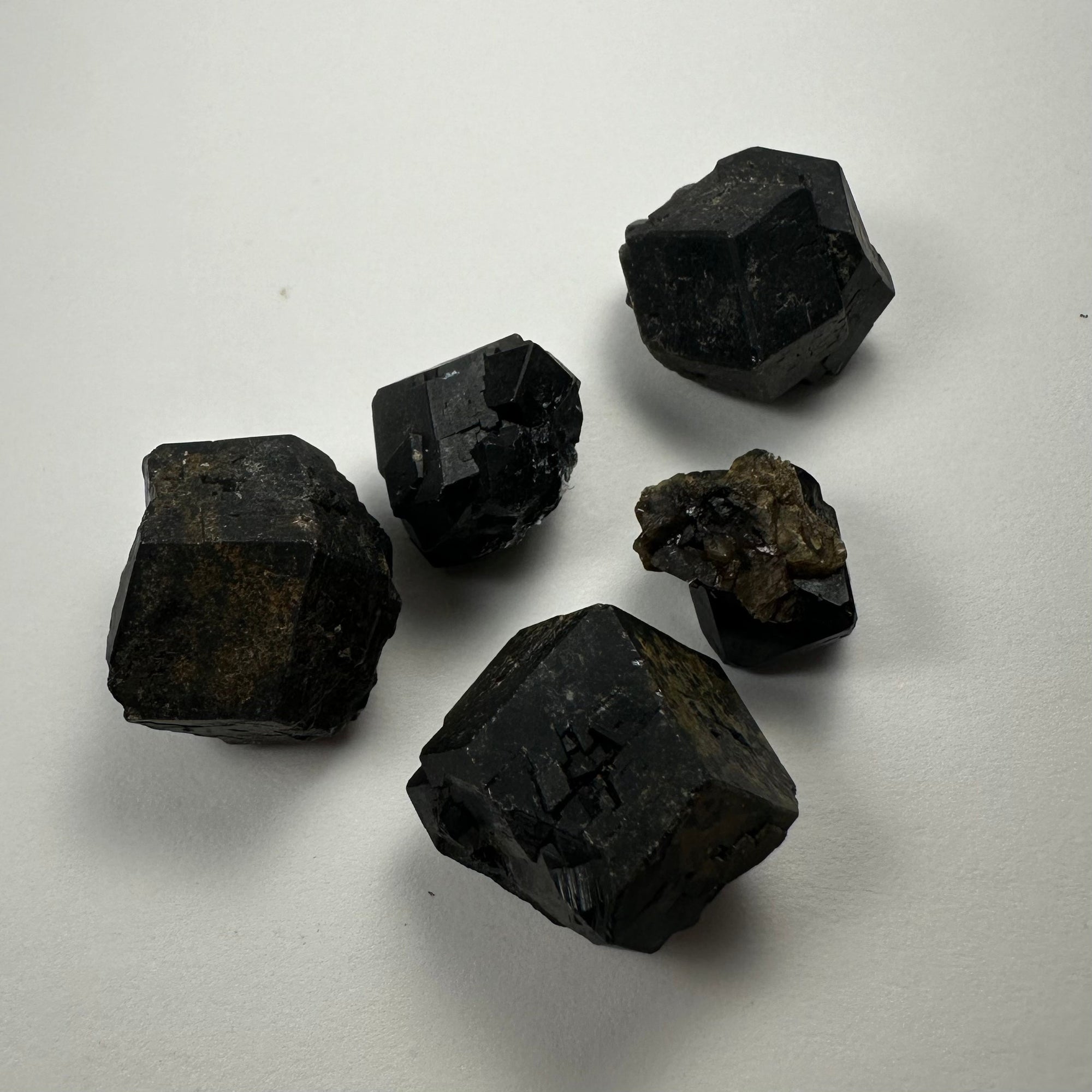 Thumbnail Specimens in Acrylic Box from Morocco