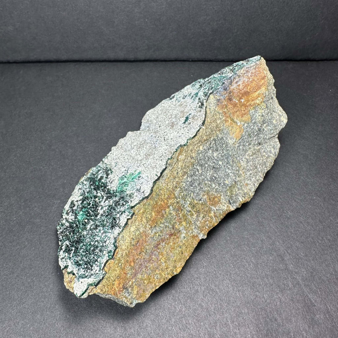 Epidote Crystal Clusters on Matrix
