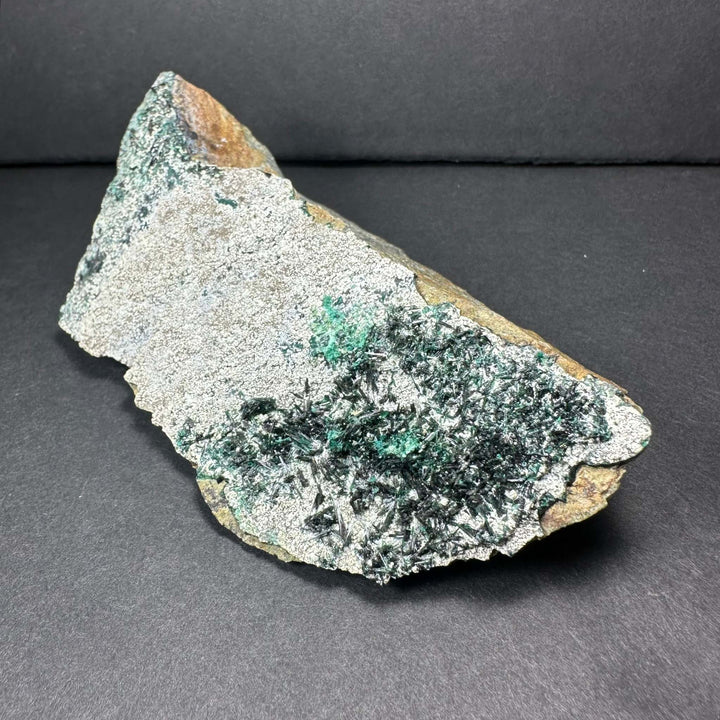 Epidote Crystal Clusters on Matrix