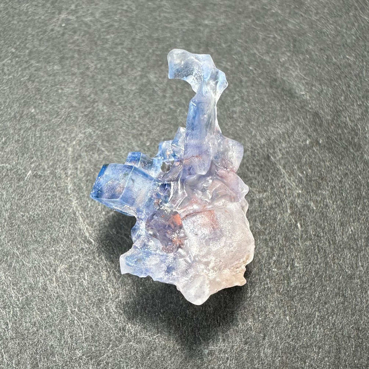 Blue Fluorite Cube, Minerva Mine 