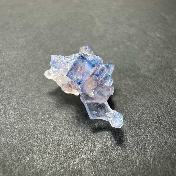 Blue Fluorite Cube, Minerva Mine 