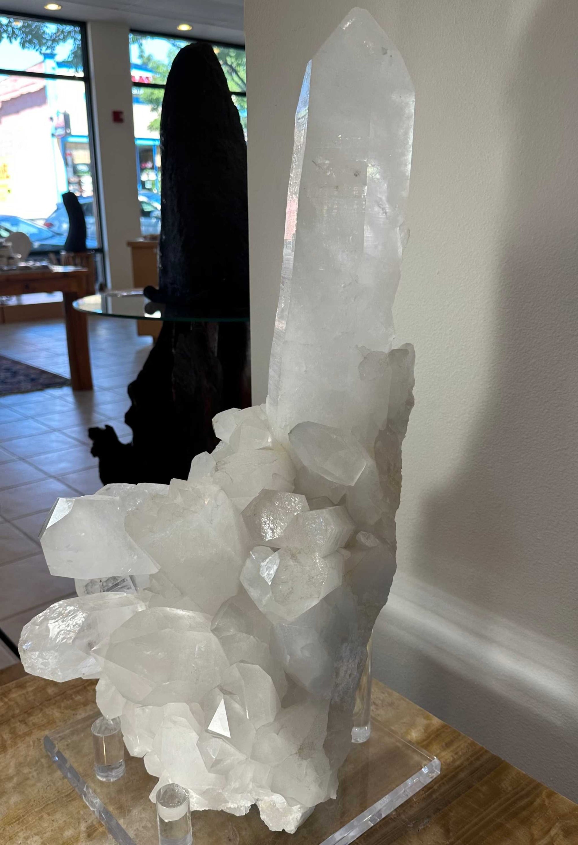 Quartz Cluster with XL Point