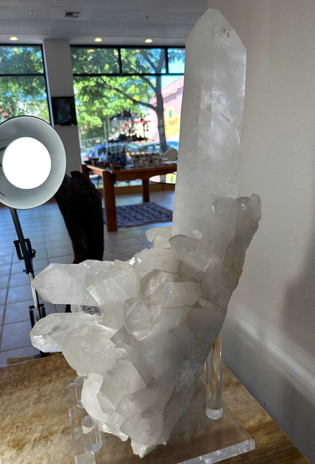 Quartz Cluster with XL Point