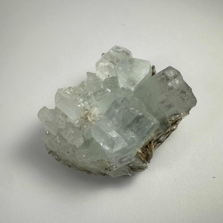 Aquamarine with Muscovite and Albite Shigar Valley, Skardu, Pakistan