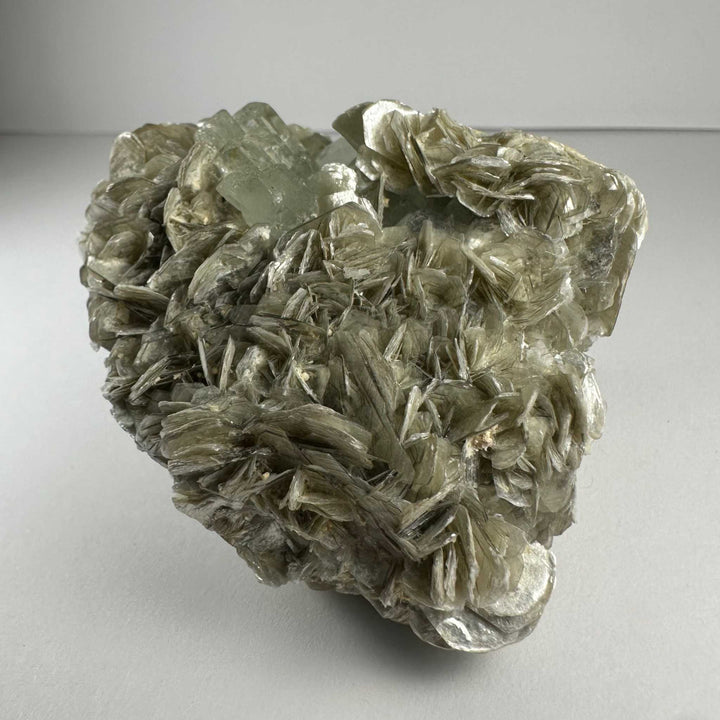 Aquamarine with Muscovite and Albite from Shigar Valley, Skardu, Pakistan
