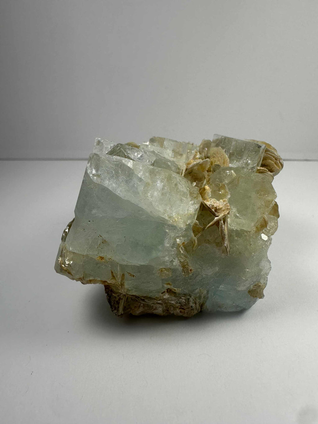 Aquamarine with Muscovite Shigar Valley, Skardu, Pakstan