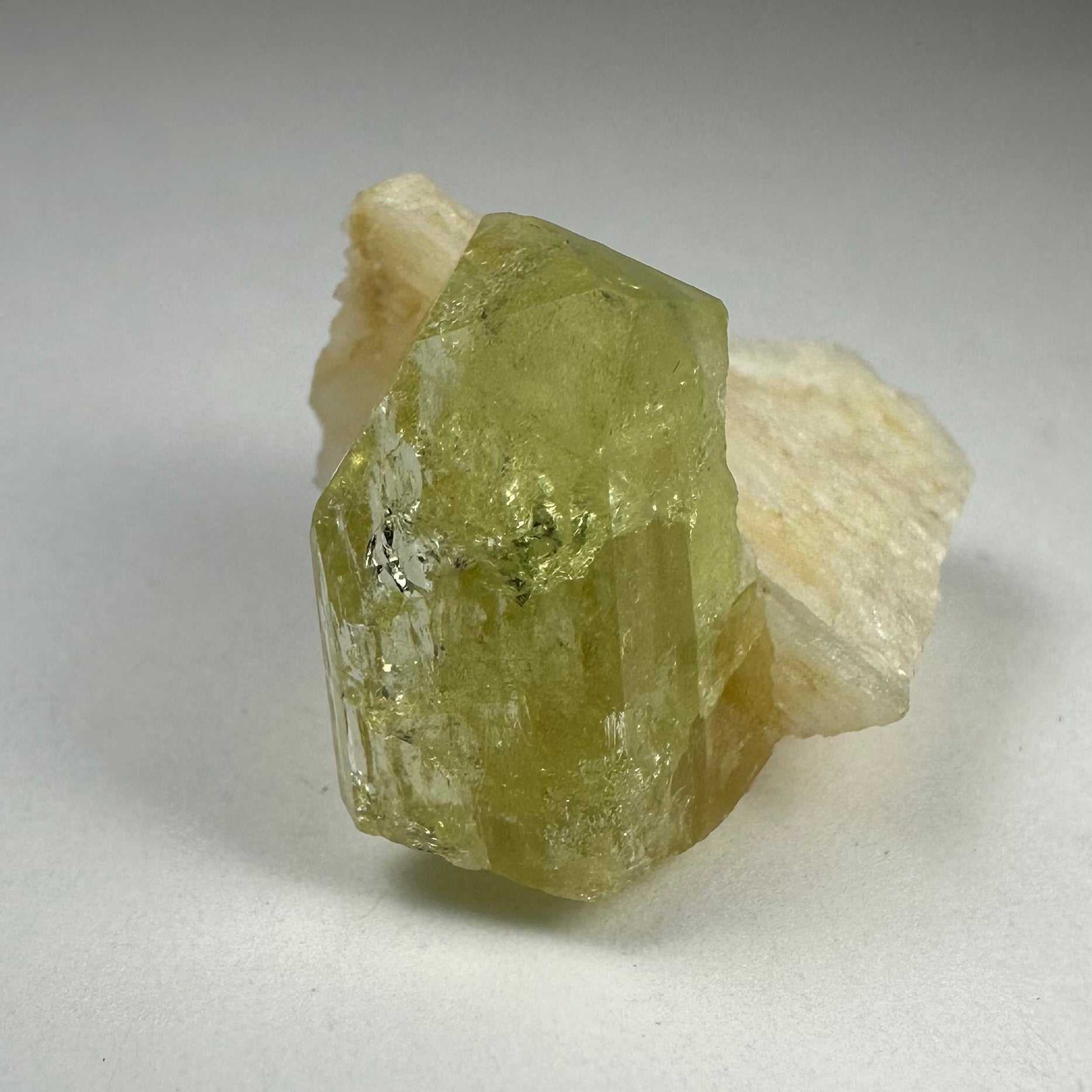 Brazilianite with Albite