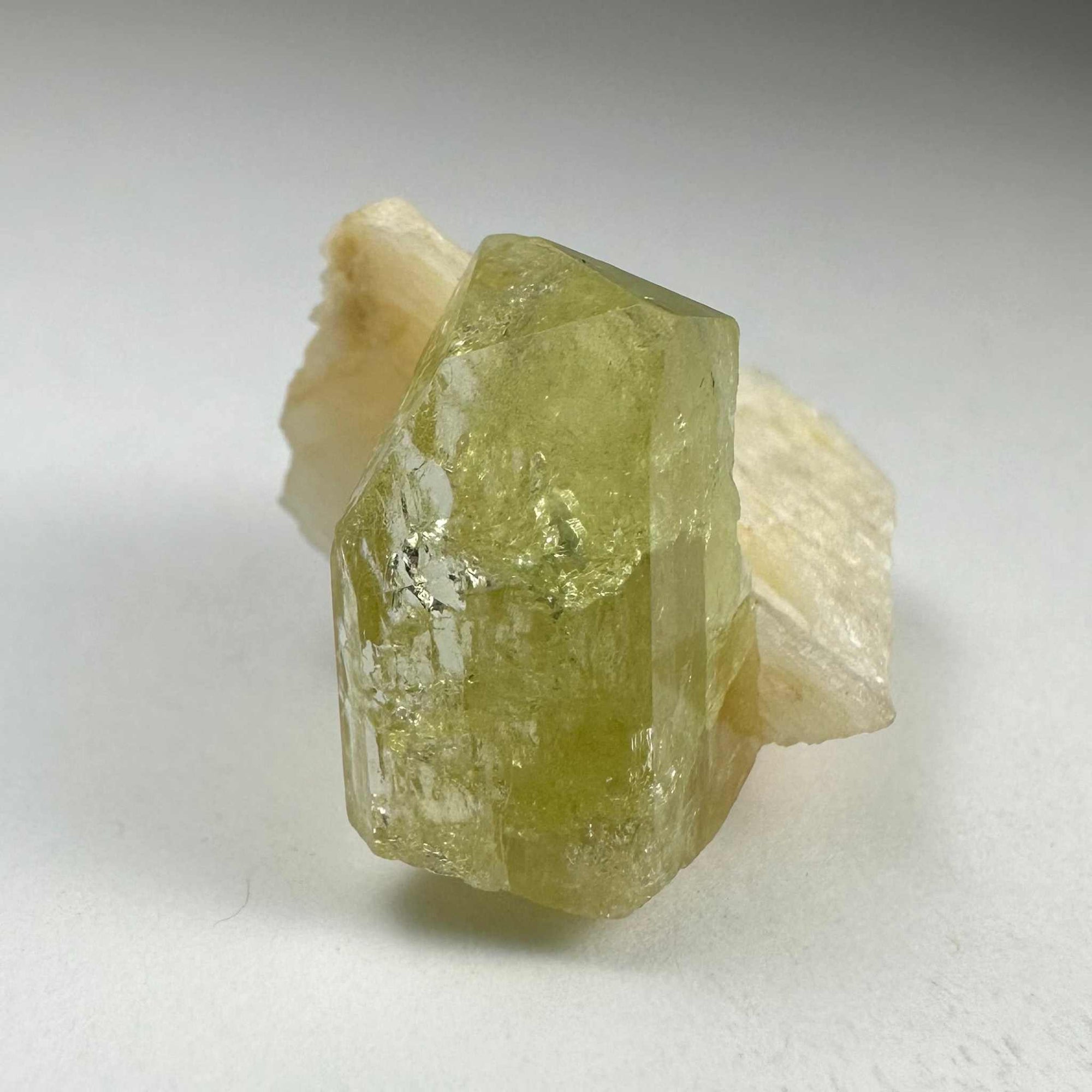 Brazilianite with Albite