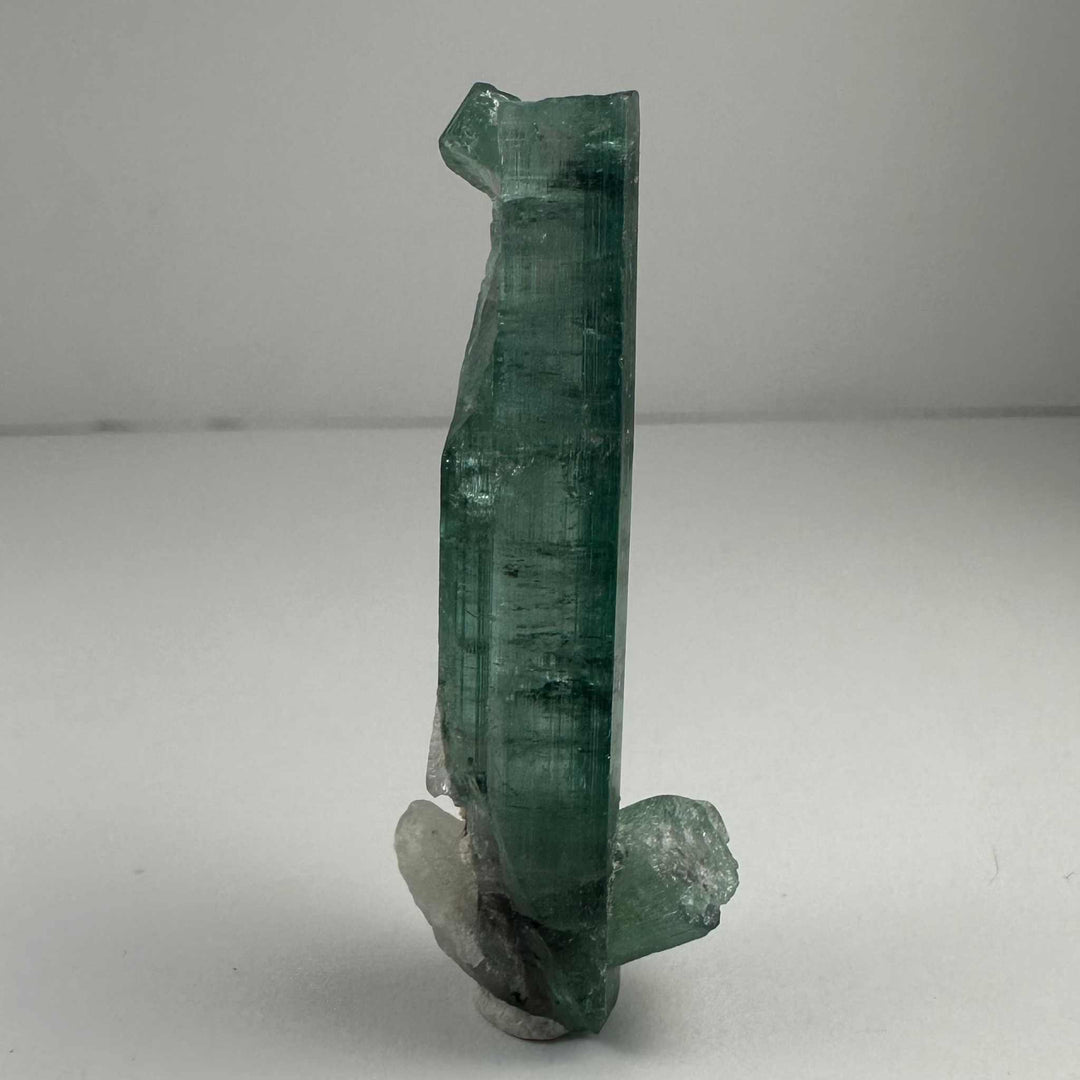 Indicolite Tourmaline with Rubellite from Africa