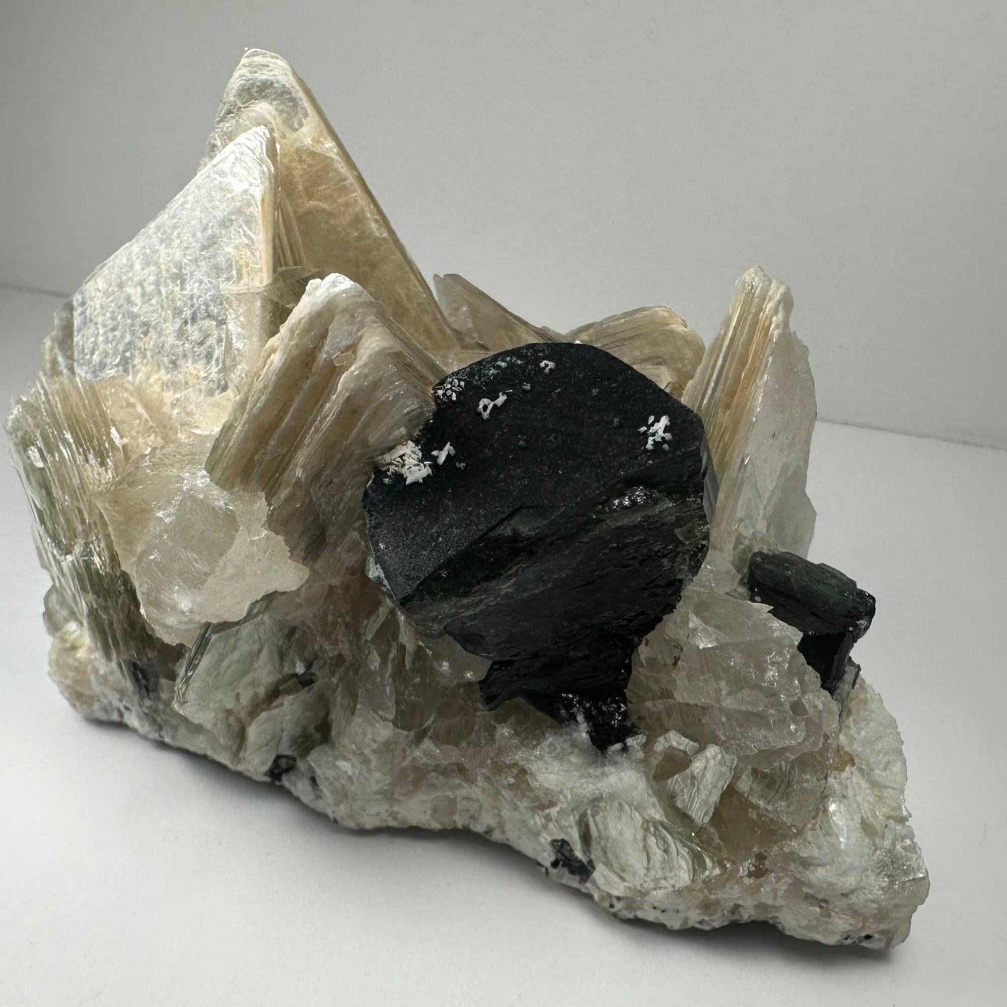 Blue Indicolite Tourmaline on Matrix from Nuristan, Afghanistan