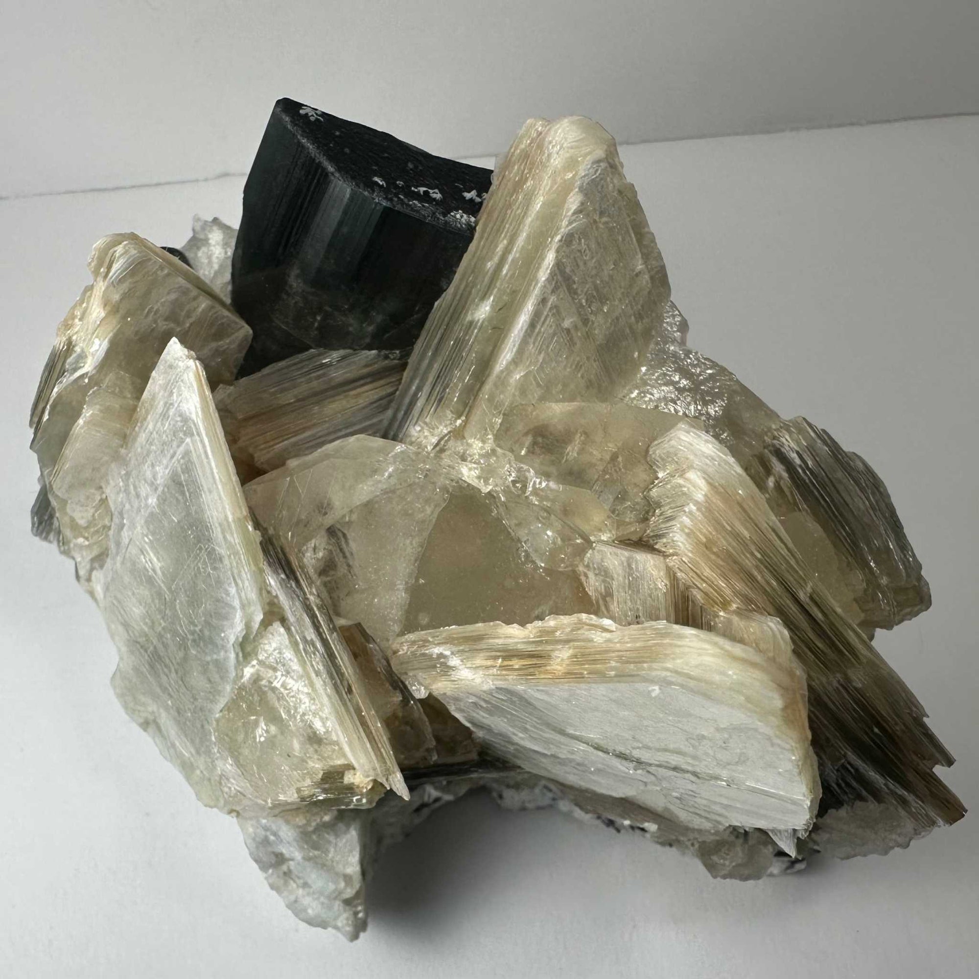 Blue Indicolite Tourmaline on Matrix from Nuristan, Afghanistan