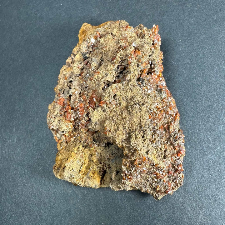 Wulfenite Crystals on Matrix from China