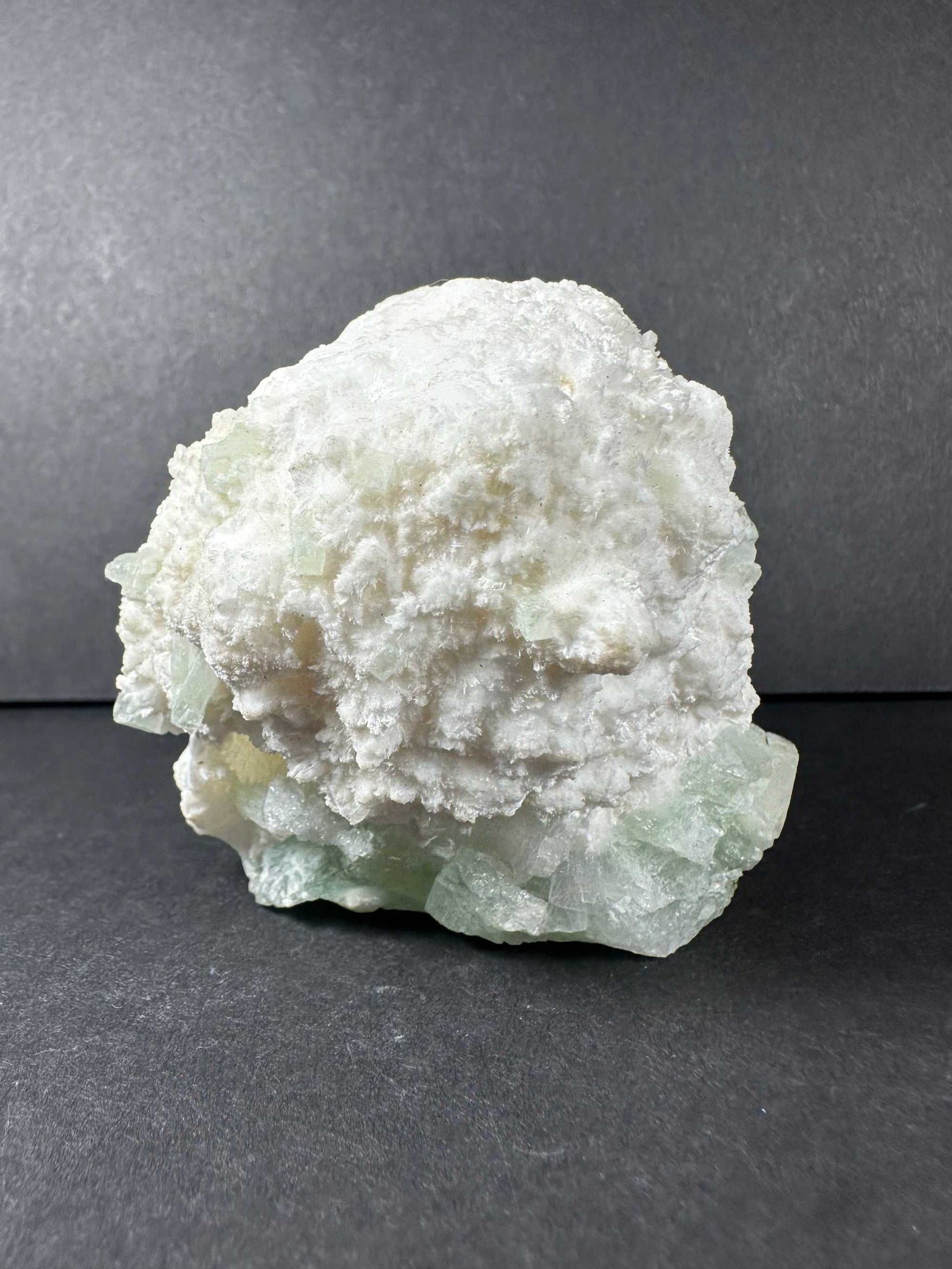 Green Apophyllite with Mordenite 178g