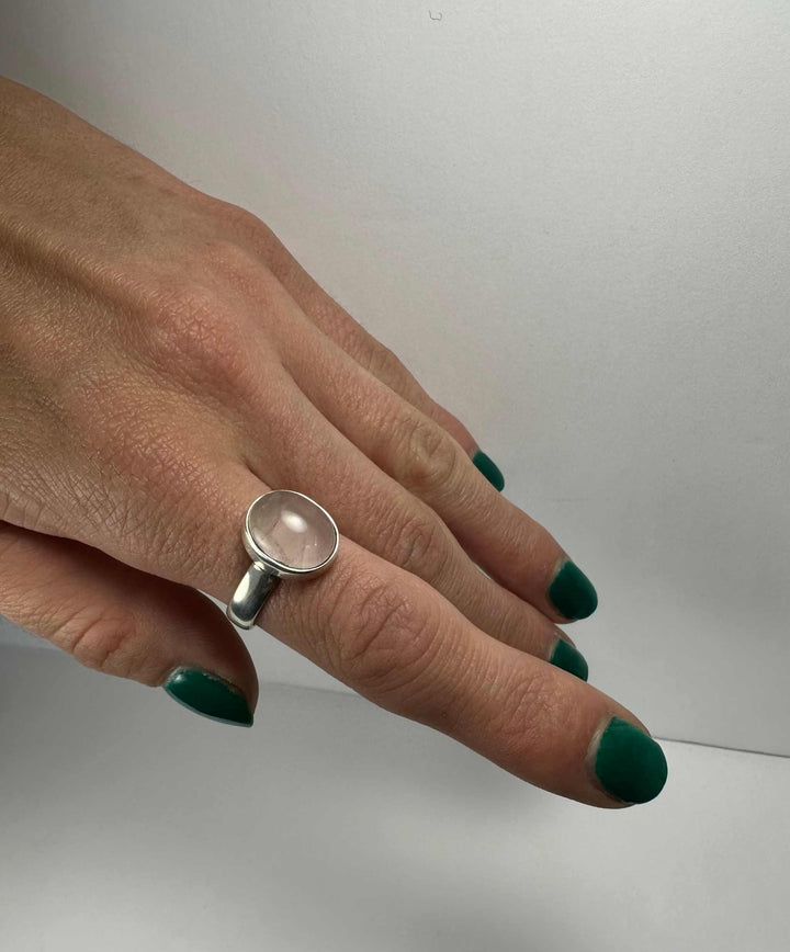 Rose Quartz Ring