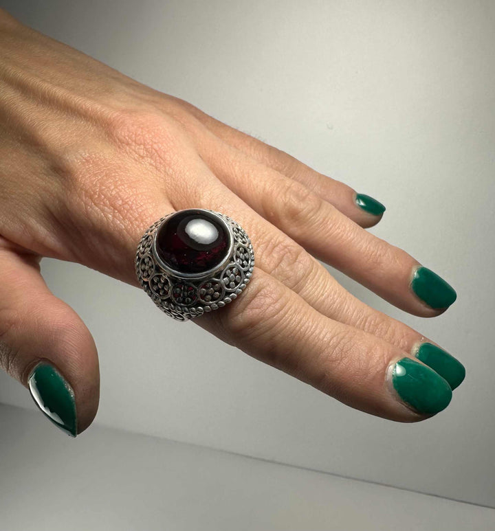 Garnet Ring
