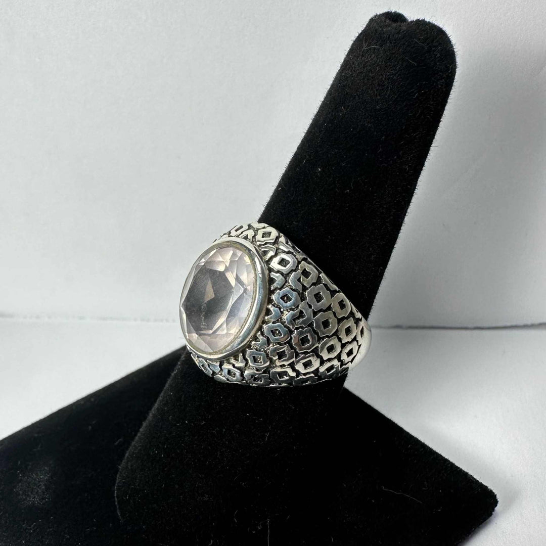 Rose Quartz Ring