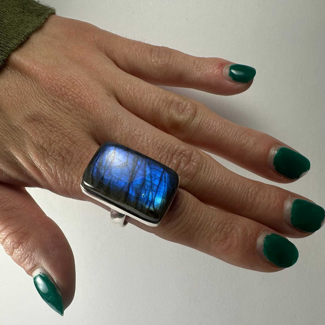 Labradorite Ring