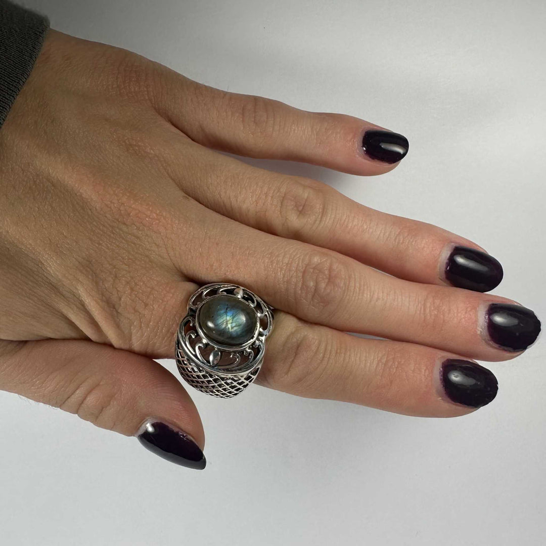 Labradorite Ring