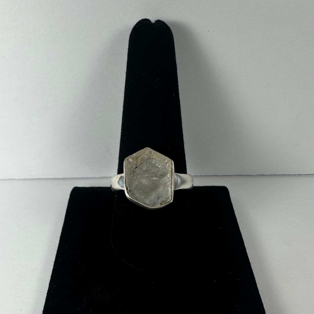 Natural Rough Quartz Ring