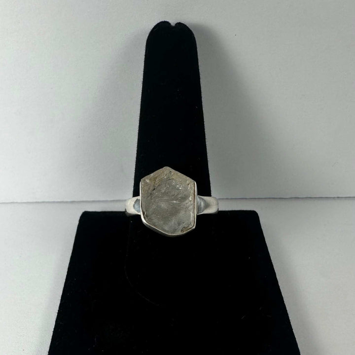 Natural Rough Quartz Ring