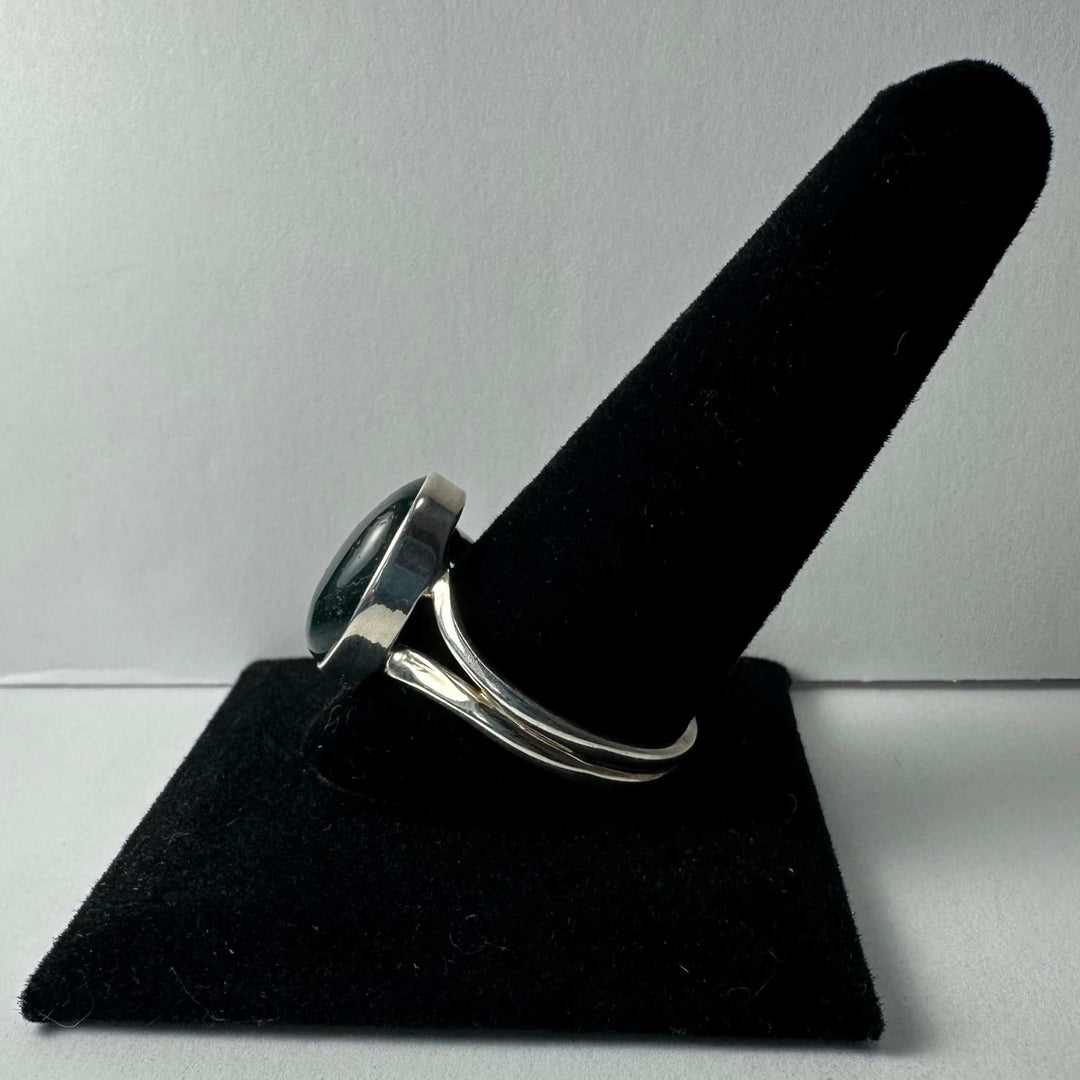 Green Serpentine Ring