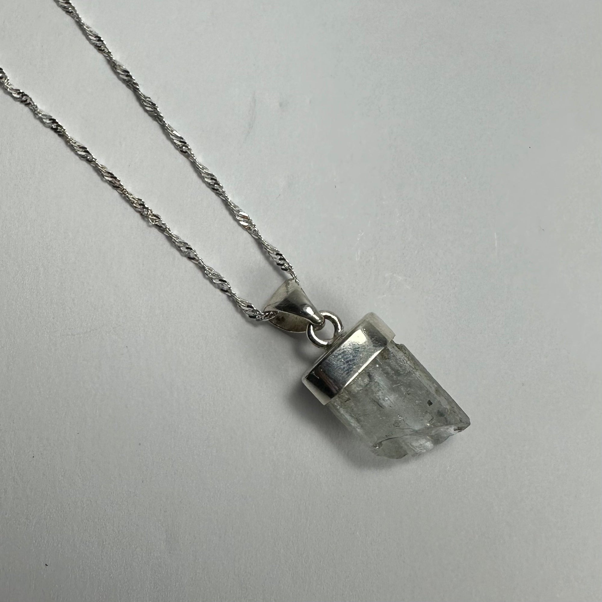 Natural Aquamarine Beryl Pendnat