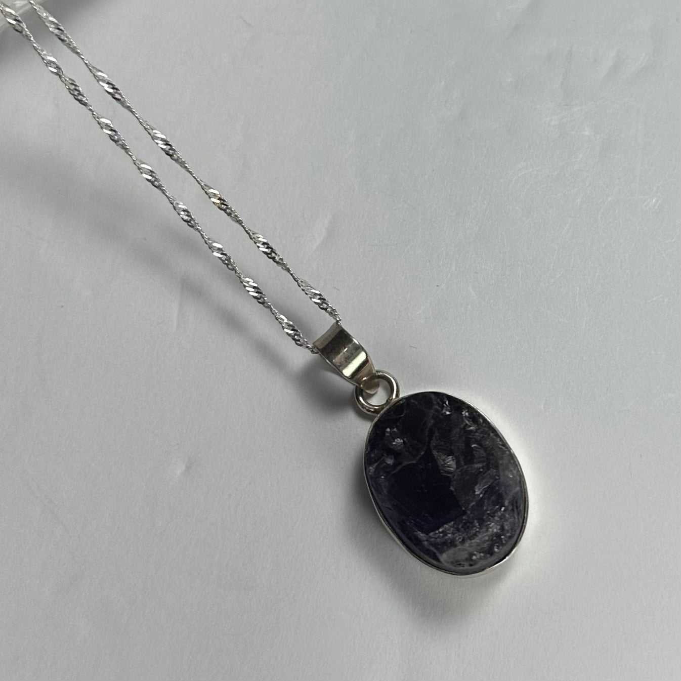 Natural Rough Amethyst Pendant