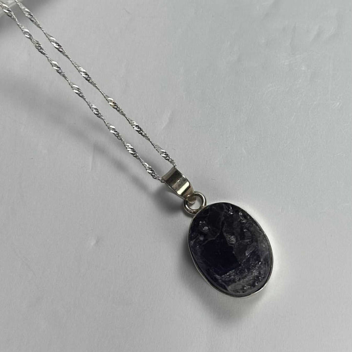 Natural Rough Amethyst Pendant