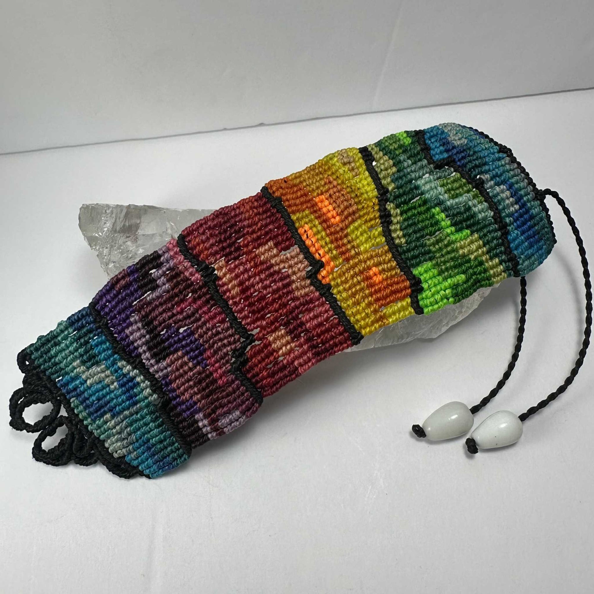 Hand Woven Rainbow Bracelet