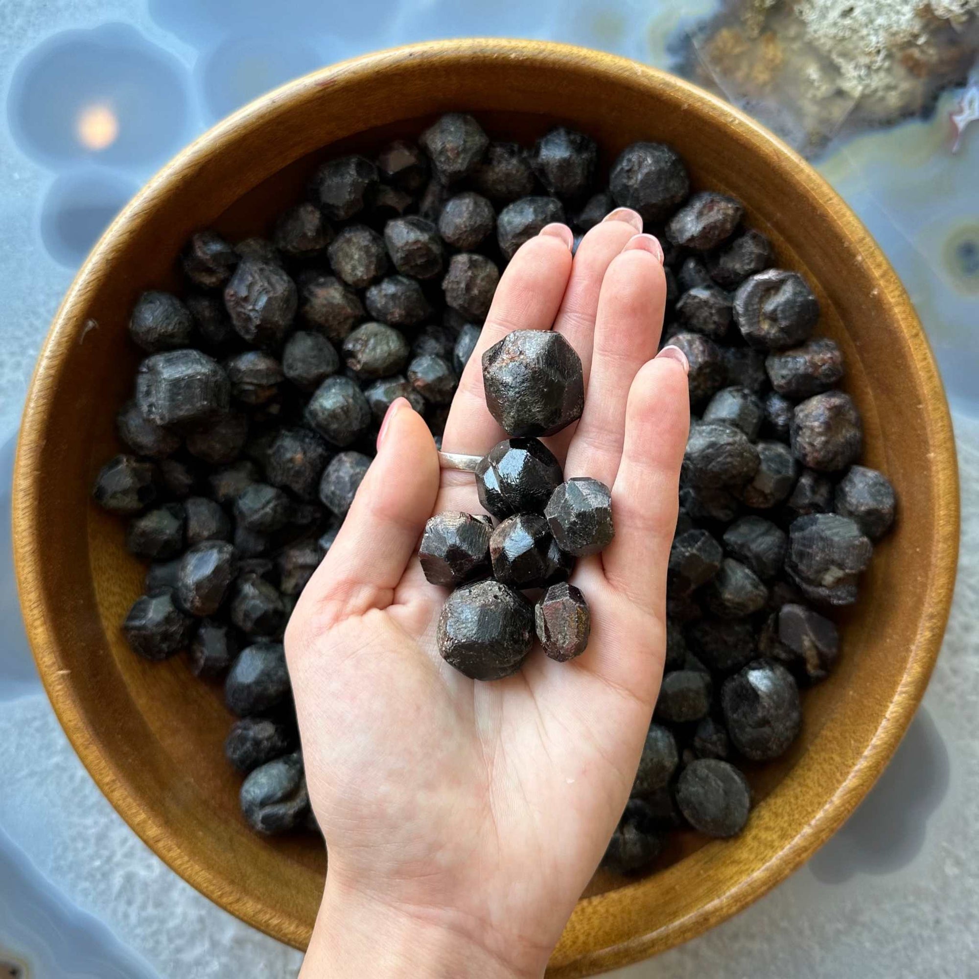 Natural Red Almandine Garnet