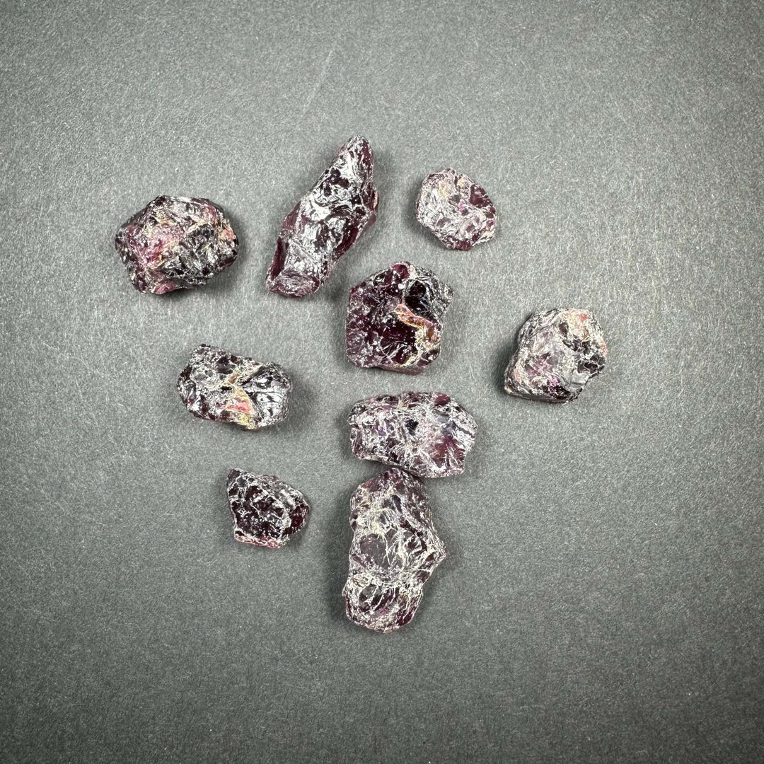 Pyrope Garnet Rough Specimen Bag 35g