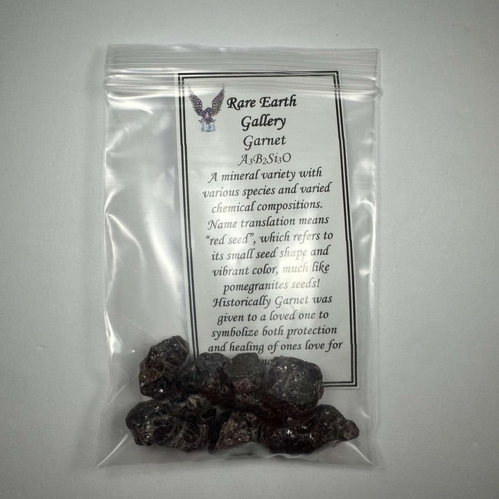 Pyrope Garnet Rough Specimen Bag 35g