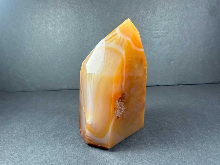Banded Carnelian Tower from Brazil