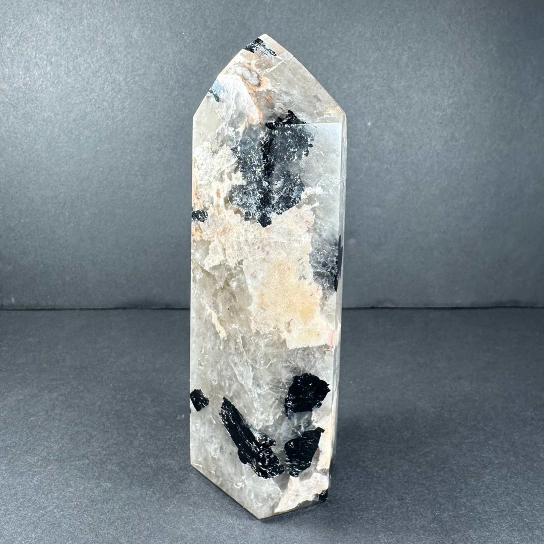 Peach Moonstone Tower from Brazil