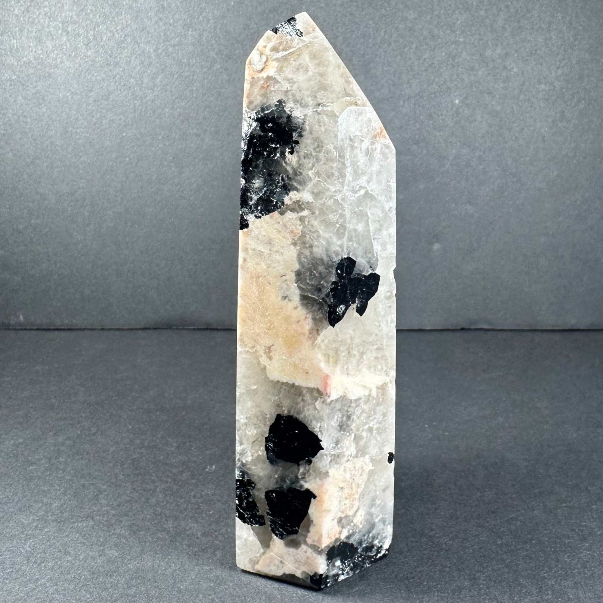 Peach Moonstone Tower from Brazil