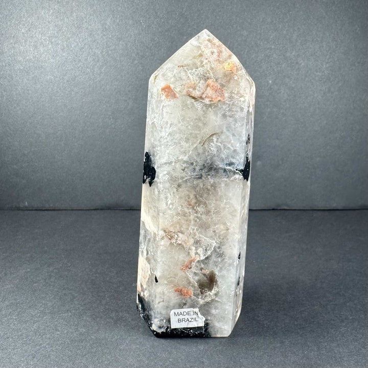 Peach Moonstone Tower from Brazil
