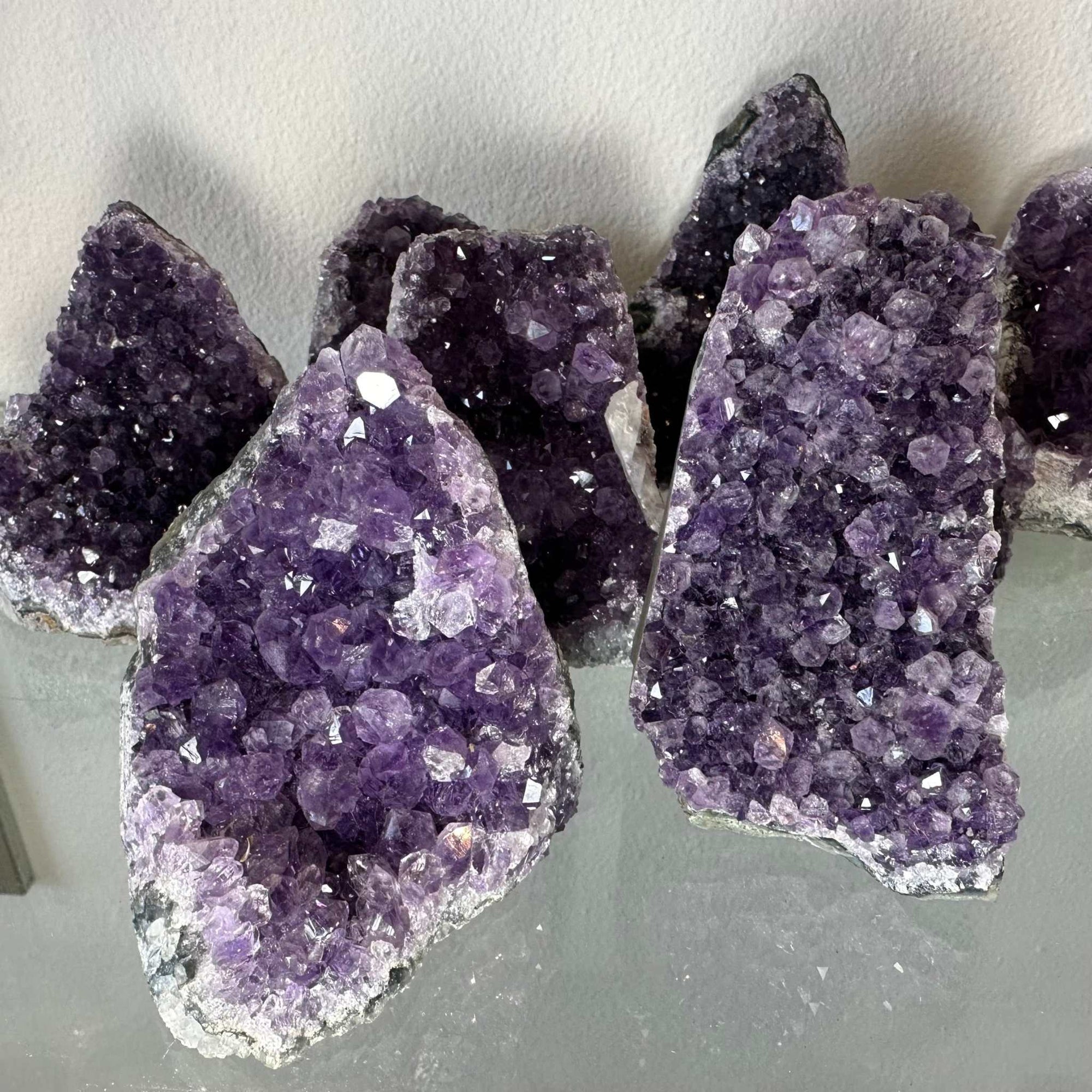 Cut Base Amethyst Druze MD